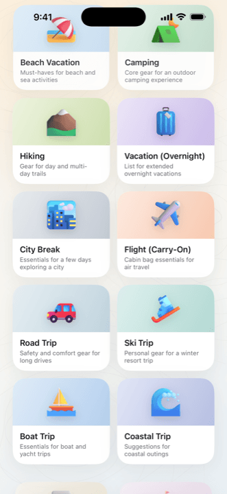Backpacker, another screen